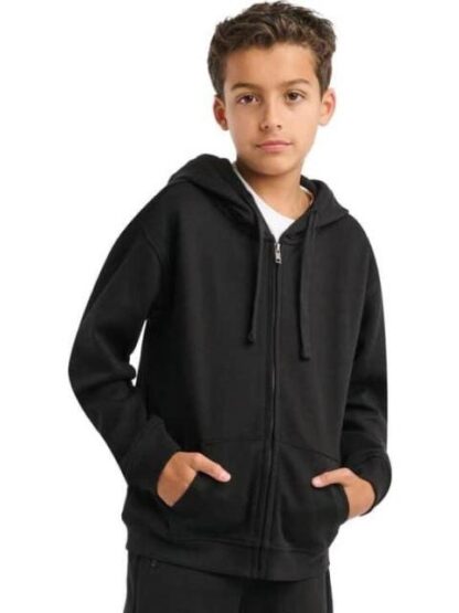 SUDADERA CON CAPUCHA NEGRO NEXT CO - Image 4