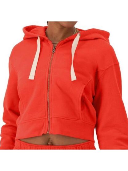 SUDADERA CON CAPUCHA ROJO CHAMPION - Image 4