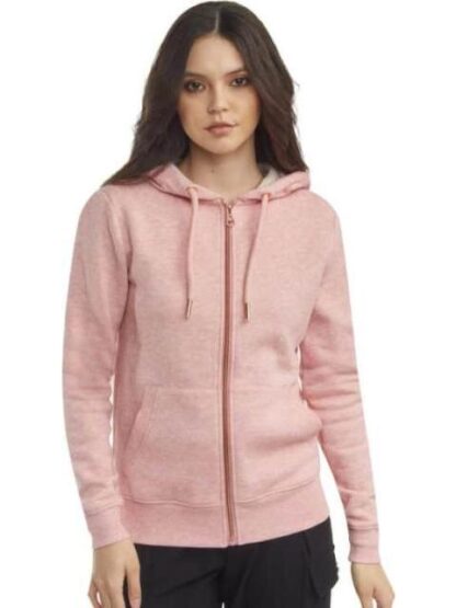 SUDADERA CON CAPUCHA ROSA LOVE TO LOUNGE
