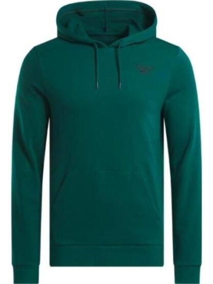 SUDADERA CON CAPUCHA VERDE REEBOK