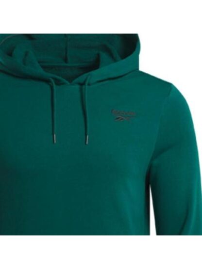 SUDADERA CON CAPUCHA VERDE REEBOK - Image 3