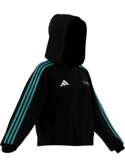SUDADERA CON CIERRE MERCEDES AMG DNA NEGRO ADIDAS - Image 2