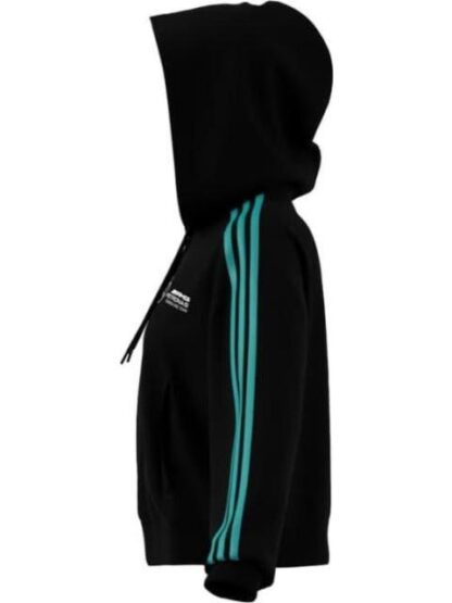 SUDADERA CON CIERRE MERCEDES AMG DNA NEGRO ADIDAS - Image 5