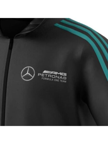 SUDADERA CON CIERRE MERCEDES AMG DNA NEGRO ADIDAS - Image 6