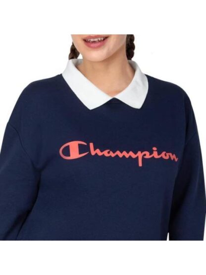 SUDADERA CREW W AZUL MARINO CHAMPION - Image 2