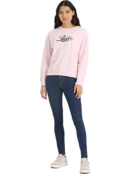 SUDADERA CUELLO REDONDO ROSA LEVIS STRAUSS