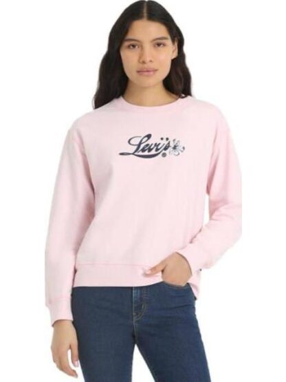 SUDADERA CUELLO REDONDO ROSA LEVIS STRAUSS - Image 2