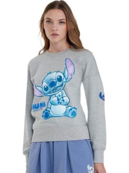 SUDADERA DAMA DAMA GRIS DISNEY - Image 2