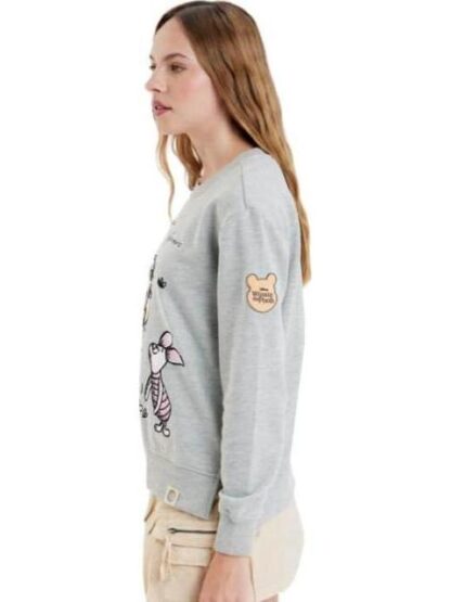 SUDADERA DAMA GRIS WINNIE THE POOH - Image 3