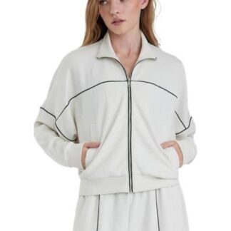 SUDADERA DEPORTIVA MARFIL LOVE TO LOUNGE