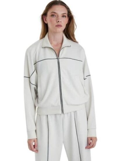 SUDADERA DEPORTIVA MARFIL LOVE TO LOUNGE - Image 4