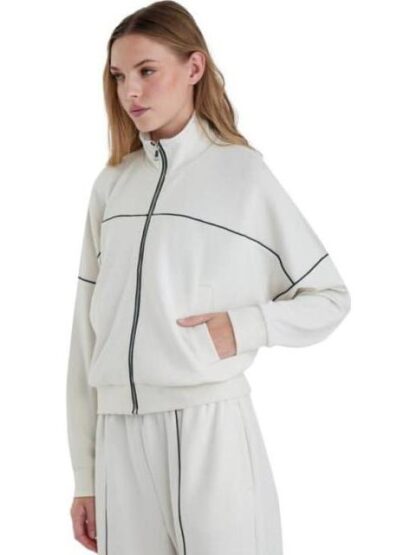 SUDADERA DEPORTIVA MARFIL LOVE TO LOUNGE - Image 6