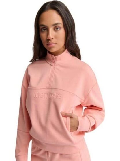 SUDADERA DEPORTIVA ROSA LOVE TO LOUNGE - Image 5