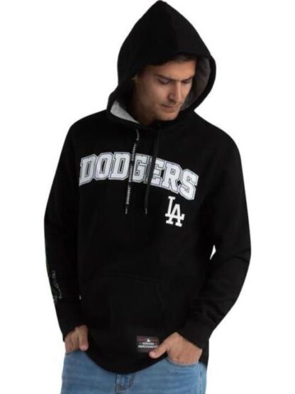 SUDADERA DODGERS NEGRO MLB - Image 4