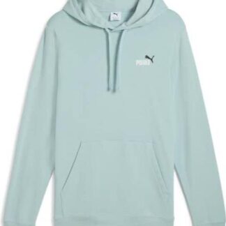 SUDADERA ESS 2 COLOR SMALL NO. 1 LOGO HOODIE TR VERDE PUMA