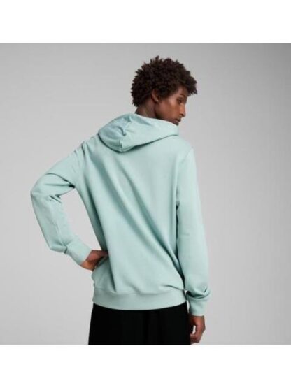 SUDADERA ESS 2 COLOR SMALL NO. 1 LOGO HOODIE TR VERDE PUMA - Image 5