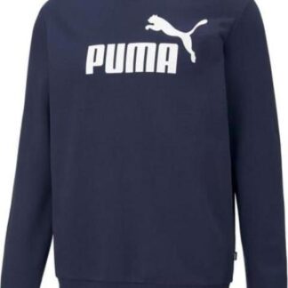 SUDADERA ESS BIG LOGO CREW TR AZUL MARINO PUMA