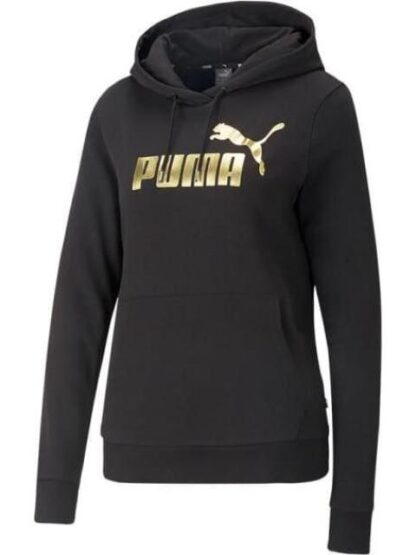 SUDADERA ESSENTIALS+ LOGO METALICO NEGRO PUMA - Image 3