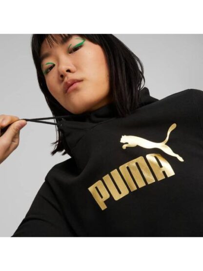 SUDADERA ESSENTIALS+ LOGO METALICO NEGRO PUMA - Image 5