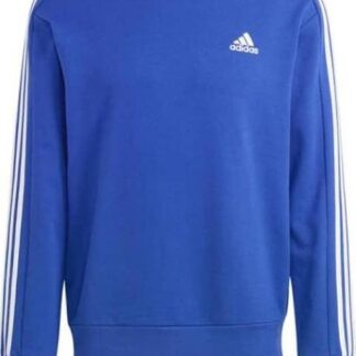 SUDADERA ESSENTIALS TRES FRANJAS AZUL ADIDAS