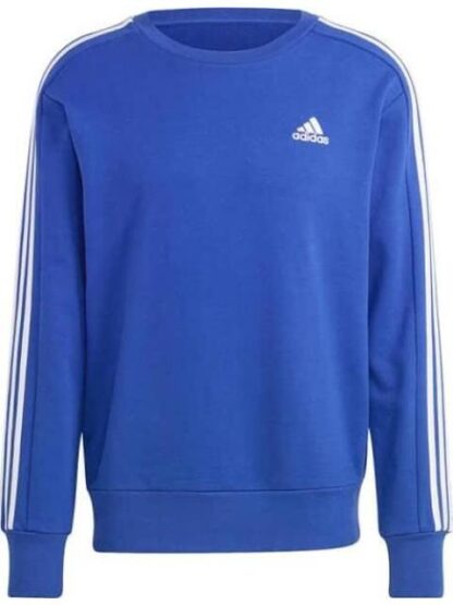 SUDADERA ESSENTIALS TRES FRANJAS AZUL ADIDAS