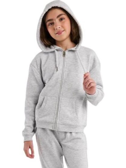 SUDADERA ESTAMPADA APLICACIONES GRIS HOLLY LAND KIDS - Image 4