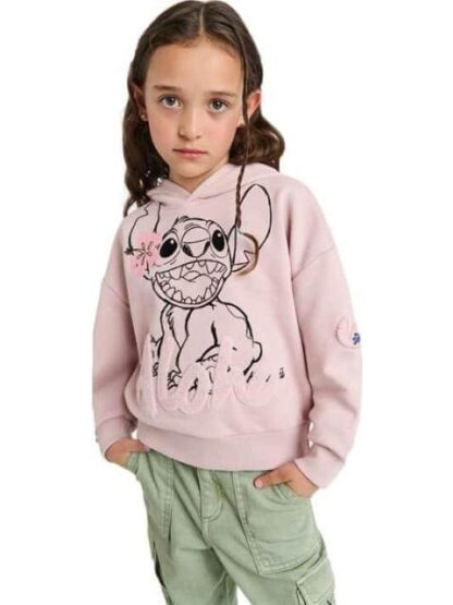 SUDADERA ESTAMPADA APLICACIONES PALO DE ROSA DISNEY - Image 2