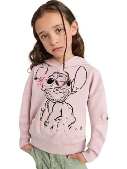 SUDADERA ESTAMPADA APLICACIONES PALO DE ROSA DISNEY - Image 3