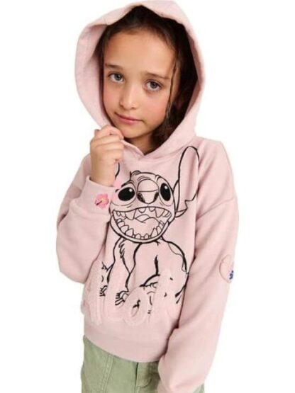 SUDADERA ESTAMPADA APLICACIONES PALO DE ROSA DISNEY - Image 5