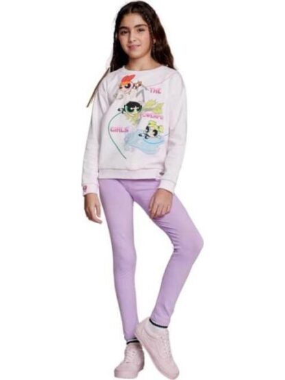 SUDADERA ESTAMPADA APLICACIONES ROSA LAS CHICAS SUPER PODEROSAS - Image 2