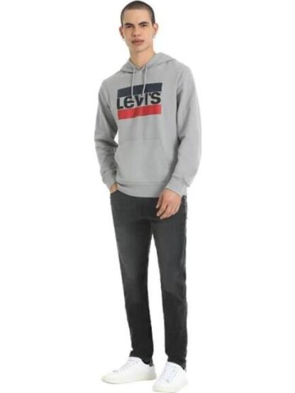 SUDADERA ESTAMPADA GRIS LEVIS STRAUSS