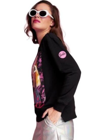 SUDADERA BARBIE NEGRO BARBIE - Image 2