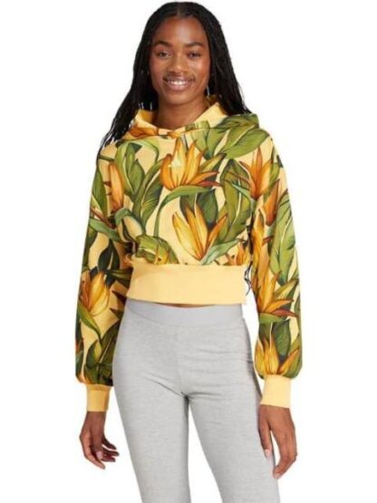 SUDADERA FARM HOODIE AMARILLO ADIDAS - Image 2
