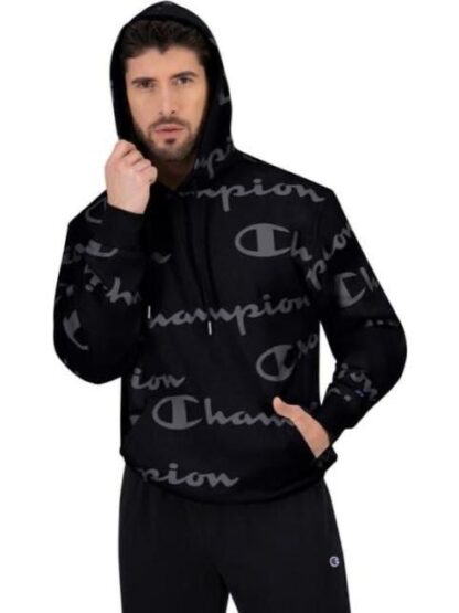 SUDADERA HOODIES HOODIES NEGRO CHAMPION - Image 2