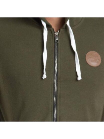 SUDADERA JEEP HOOD FZ VERDE OLIVO JEEP - Image 6