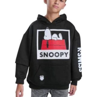 SUDADERA K-SWISS HOOD PEANUTS Y NEGRO K-SWISS