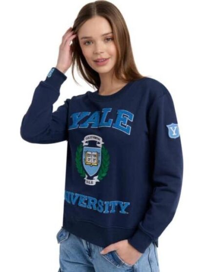 SUDADERA LICENCIA AZUL MARINO YALE UNIVERSITY - Image 3