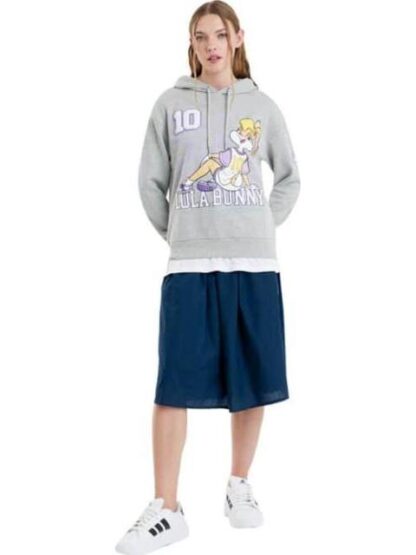 SUDADERA LICENCIA GRIS LOONEY TUNES