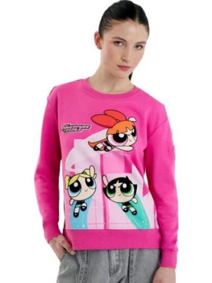 SUDADERA LICENCIA ROSA LAS CHICAS SUPER PODEROSAS - Image 2