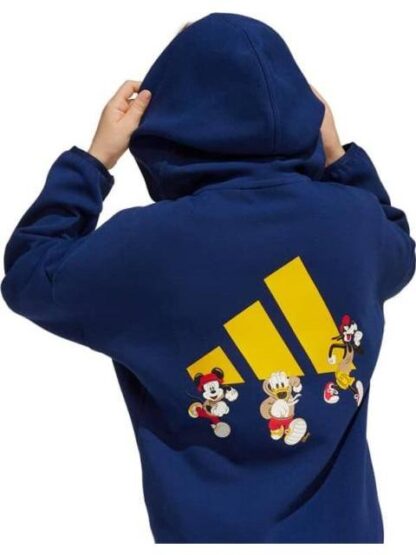 SUDADERA LK DY MM TT AZUL MARINO ADIDAS - Image 4