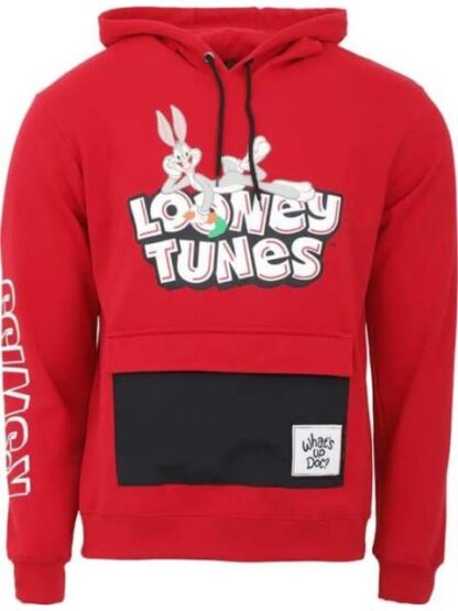 SUDADERA LOONEY TUNES ROJO K-SWISS