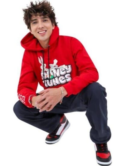 SUDADERA LOONEY TUNES ROJO K-SWISS - Image 6