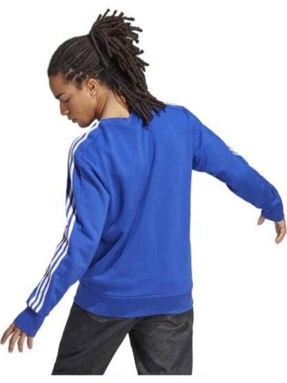 SUDADERA ESSENTIALS TRES FRANJAS AZUL ADIDAS - Image 3