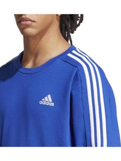 SUDADERA ESSENTIALS TRES FRANJAS AZUL ADIDAS - Image 5