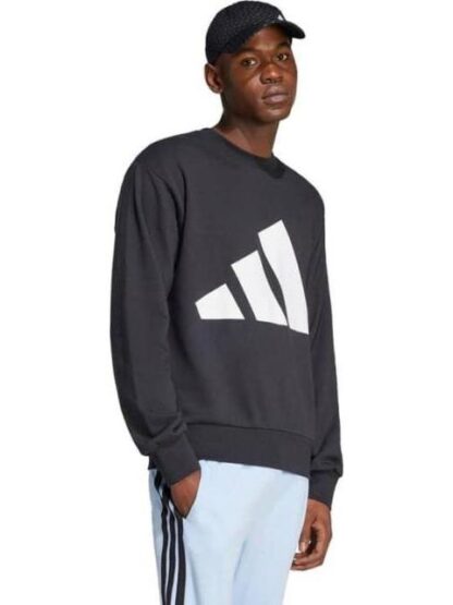 SUDADERA M BL FT SWT NEGRO ADIDAS - Image 2