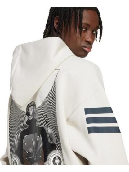 SUDADERA M SW TM HDY BEIGE ADIDAS - Image 2