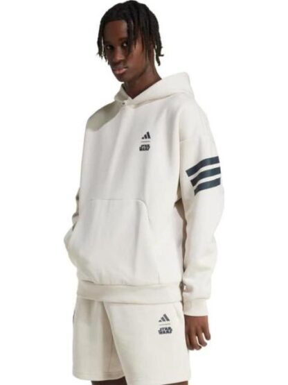 SUDADERA M SW TM HDY BEIGE ADIDAS - Image 4