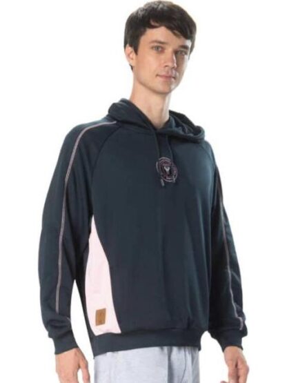 SUDADERA MIAMI HOOD NEGRO MSP - Image 2