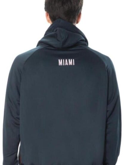 SUDADERA MIAMI HOOD NEGRO MSP - Image 3