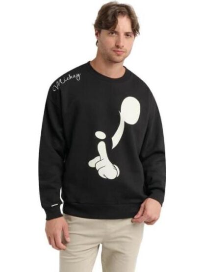 SUDADERA MICKEY MOUSE NEGRO MICKEY MOUSE - Image 4